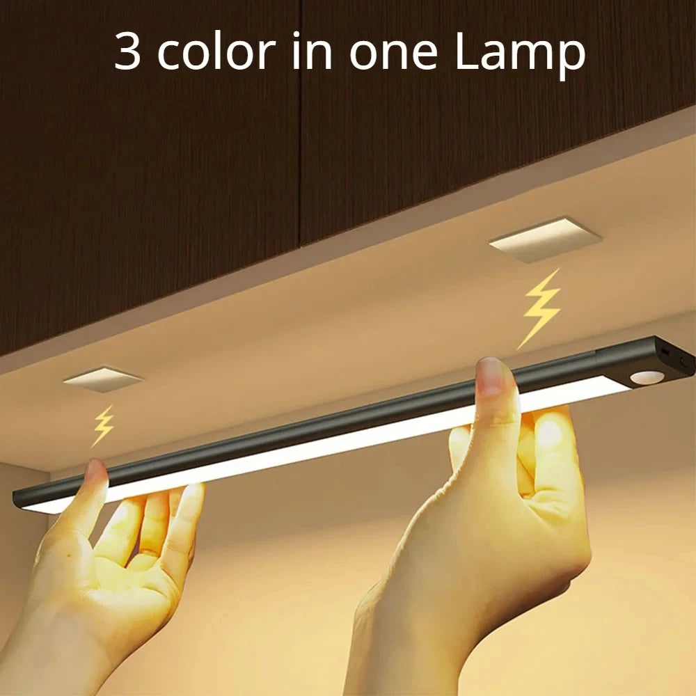 LED Sensor Nachtlicht – Wiederaufladbare Bewegungsmelder Lampe